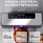65Kpa Vacuum Sealer Machine Food Saver Wet Dry Automatic w/50 Bags Commercial