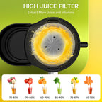 500W Centrifugal Juicer Machine 3 Speed Wide Mouth Fruit Vegetable Extractor